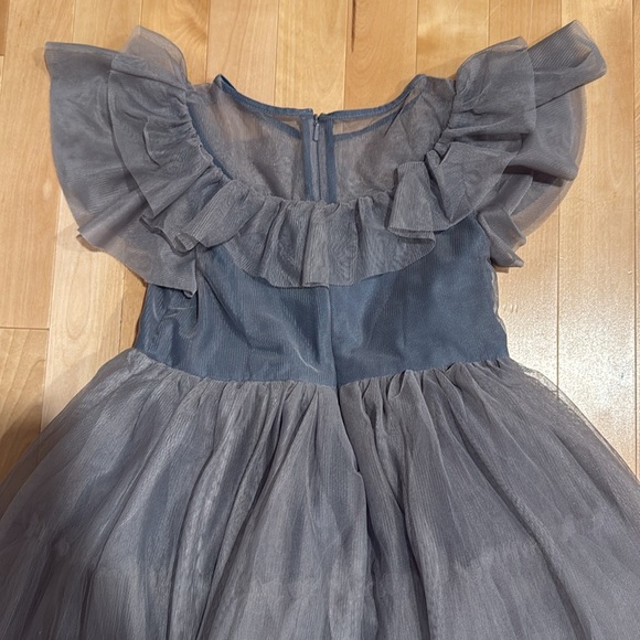 Mini Boden grey formal dress - Picture 2 of 3